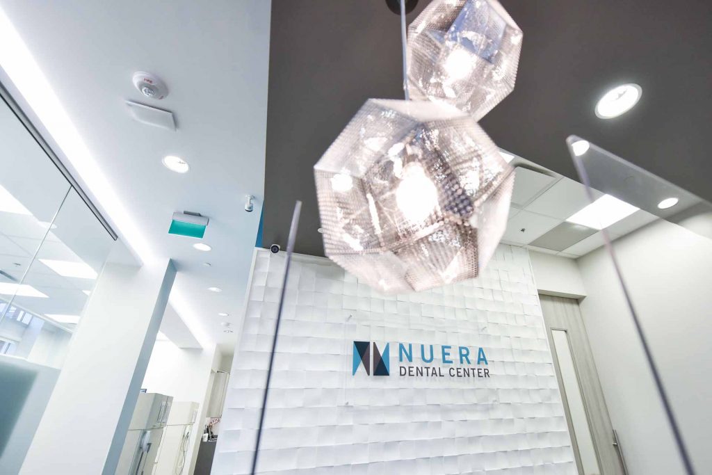 Reception Area | Nuera Dental Center | General & Family Dentist | Downtown Calgary