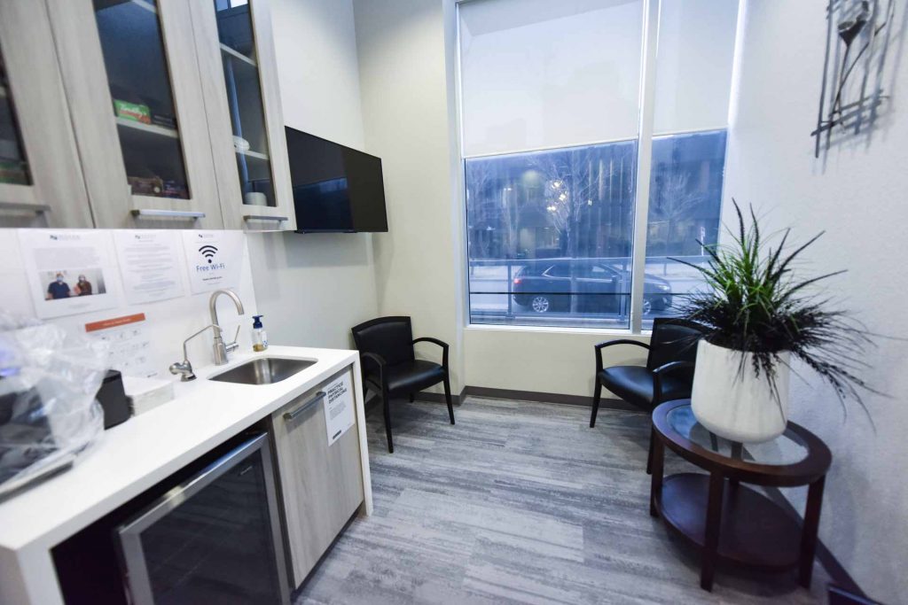 Waiting Area | Nuera Dental Center | General & Family Dentist | Downtown Calgary
