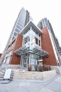 Building Entrance | Nuera Dental Center | General & Family Dentist | Downtown Calgary