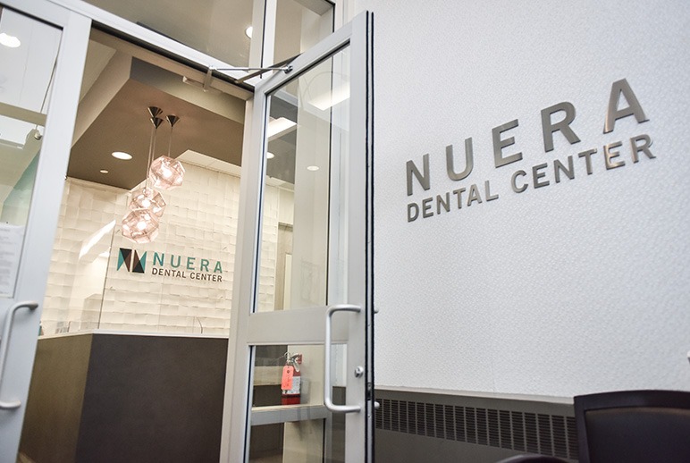 Clinic Entrance | Nuera Dental Center | General & Family Dentist | Downtown Calgary