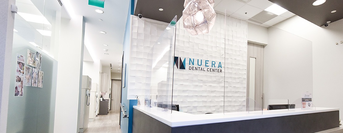 Welcoming Reception Area | Nuera Dental Center | General & Family Dentist | Downtown Calgary